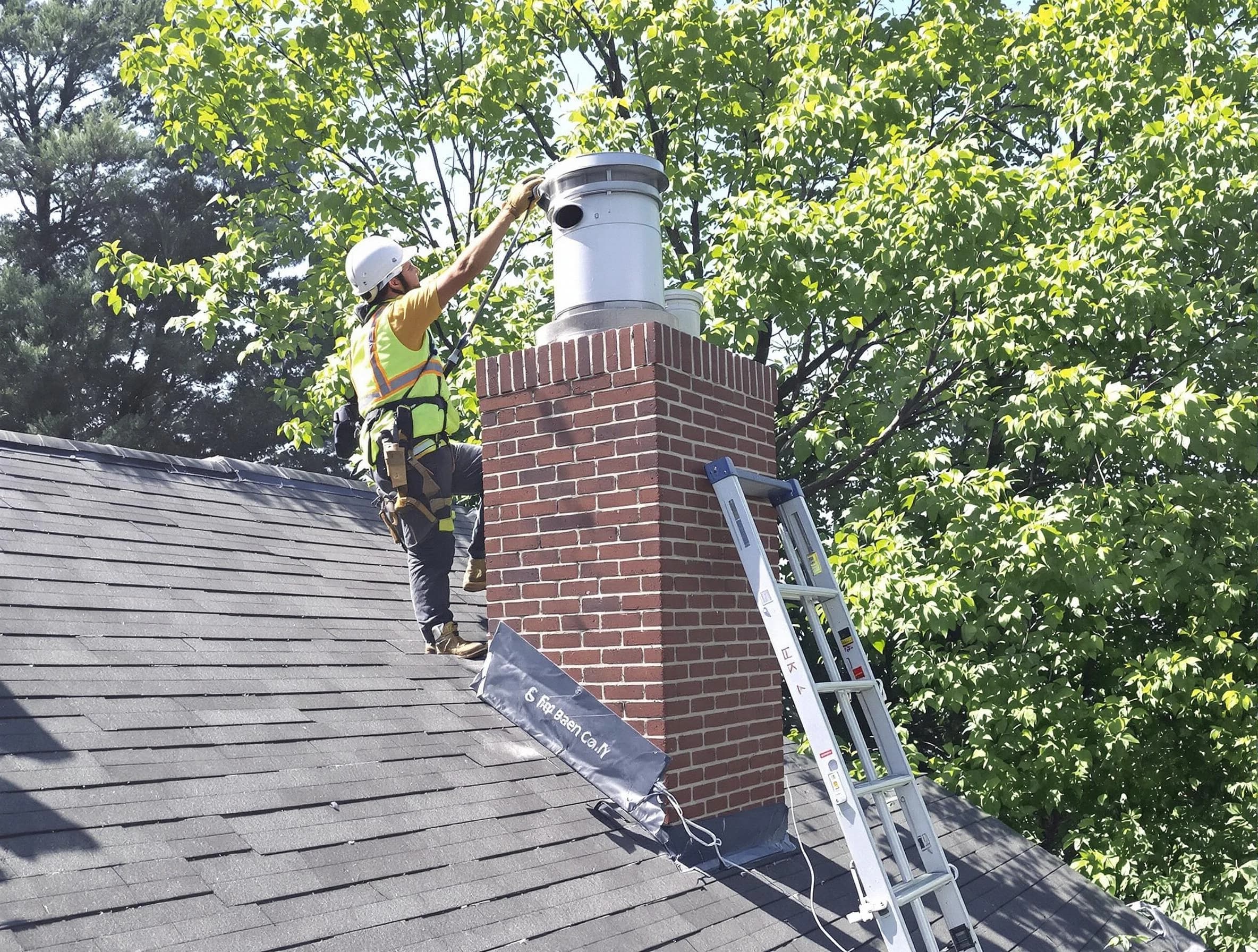 Chimney liner inspection by West Pleasant View Chimney Sweep in West Pleasant View, CO