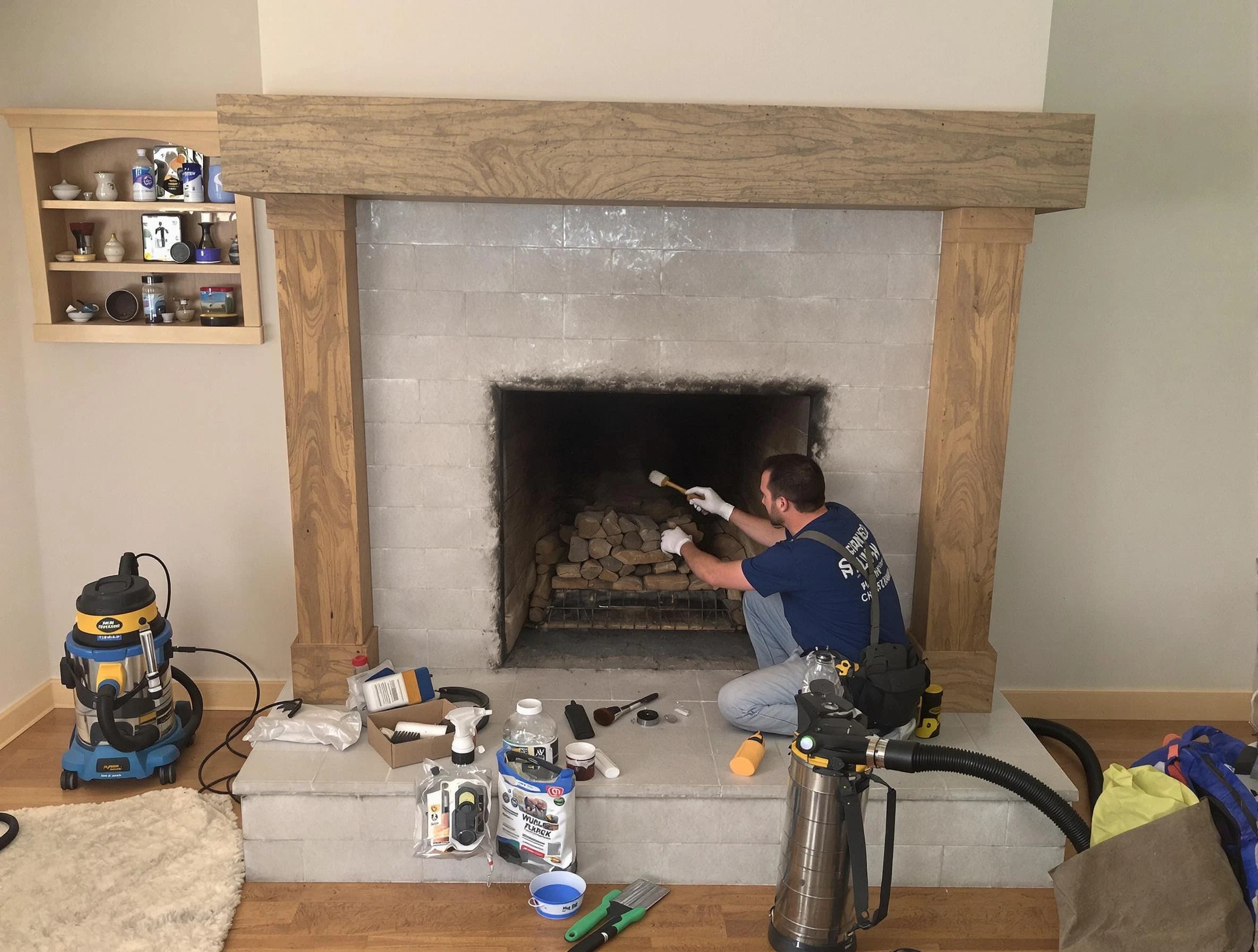 Detailed creosote removal process by West Pleasant View Chimney Sweep in West Pleasant View, CO