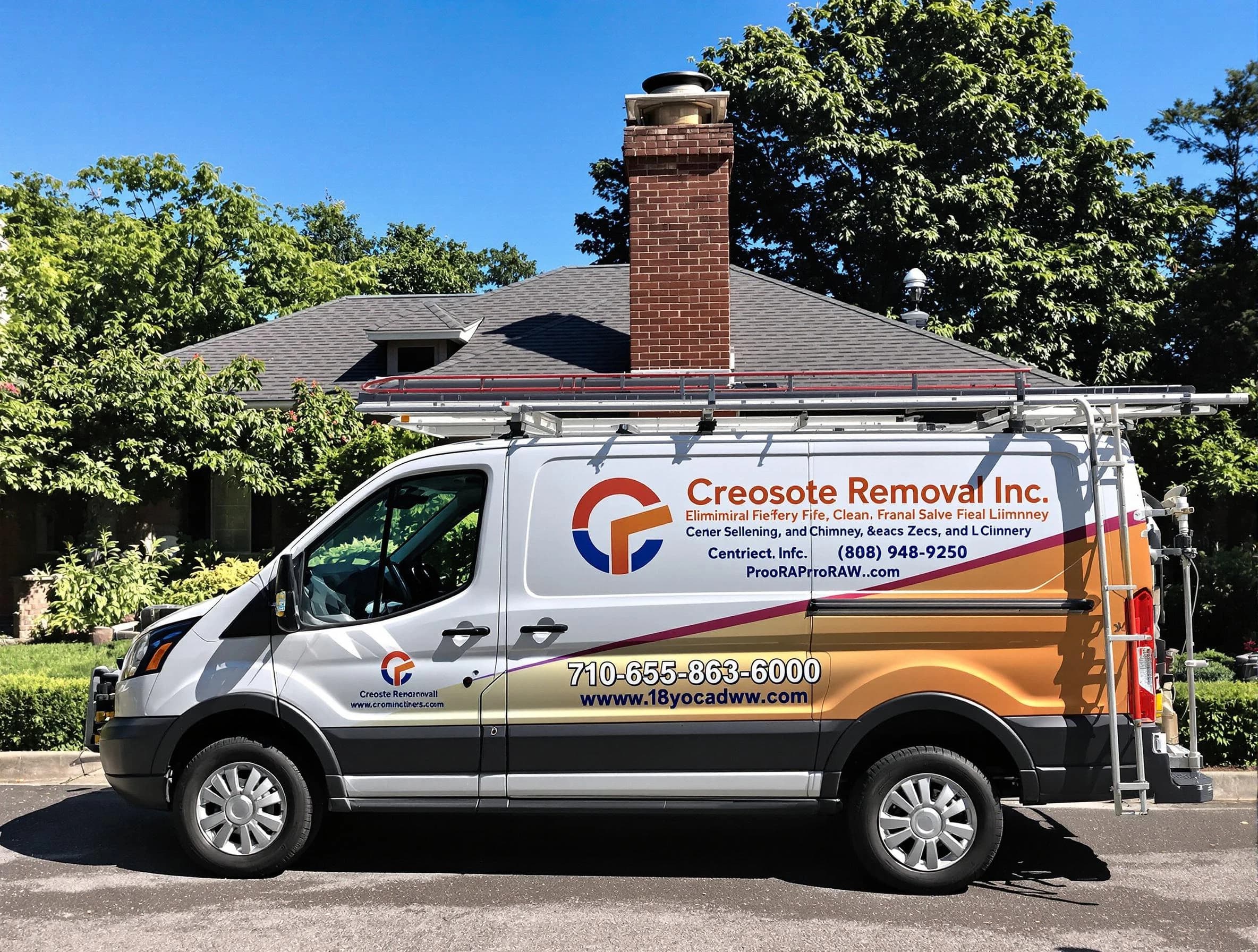 West Pleasant View Chimney Sweep technician removing creosote safely in West Pleasant View, CO