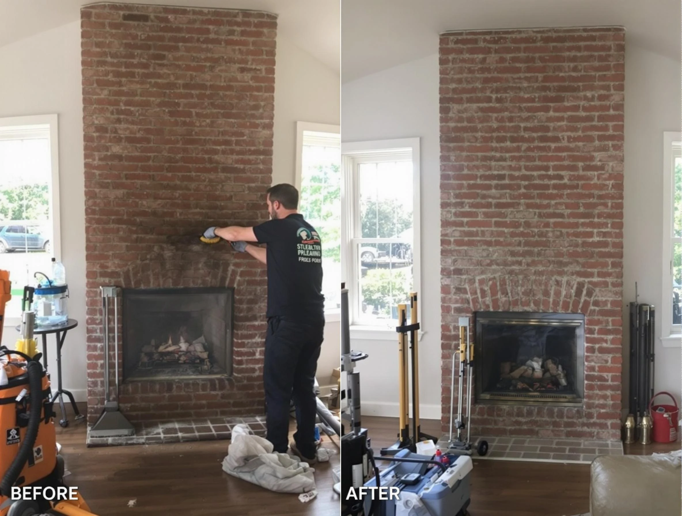 Finished chimney sweeping service by West Pleasant View Chimney Sweep in West Pleasant View, CO